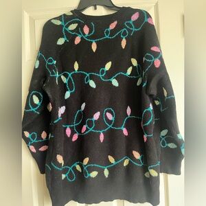 Torrid Christmas lights holiday sweater